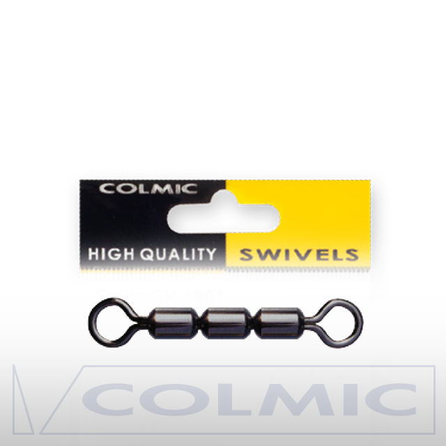 Вертлюги Colmic ROLLING SWIVELS TREBLE H.S № 20 / 14кг /12шт