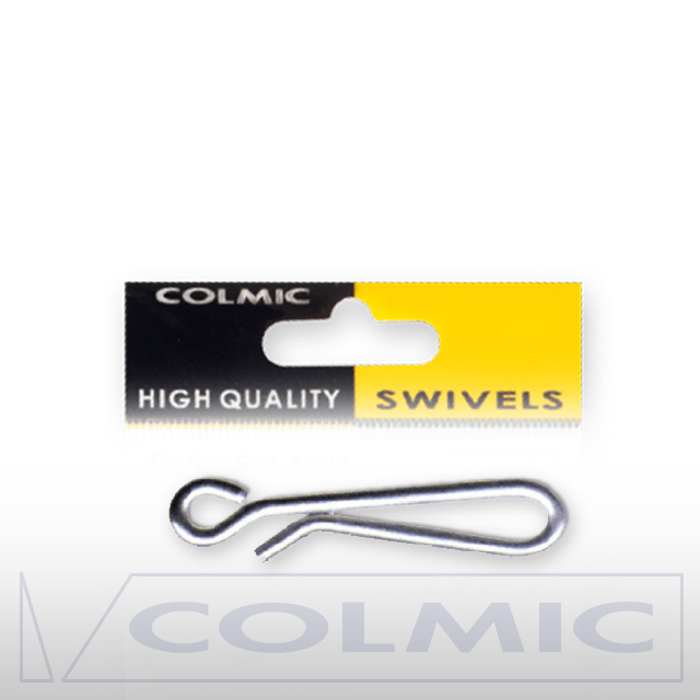GM203201 Застежки Colmic HANGING SNAP № 1 / 10кг /12шт