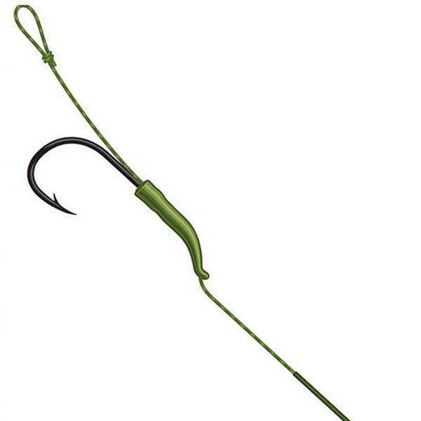Карповый поводок DAM® TACTIX Combi Rig - №6 / 20cm / 25lb - 2шт..