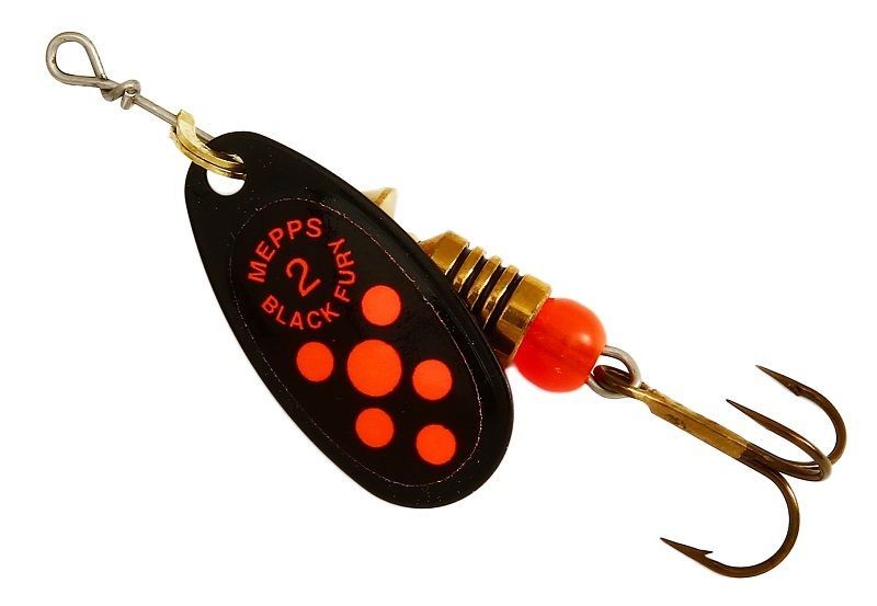 Блесна Mepps COMET BLACK FURY NR FLUO ORANGE №2 4,5гр Блесна Mepps COMET BLACK FURY NR FLUO ORANGE №2 4,5гр