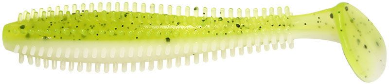 Виброхвосты Kosadaka Spikey Shad 120мм 4шт WG Виброхвосты Kosadaka Spikey Shad 120мм 4шт WG