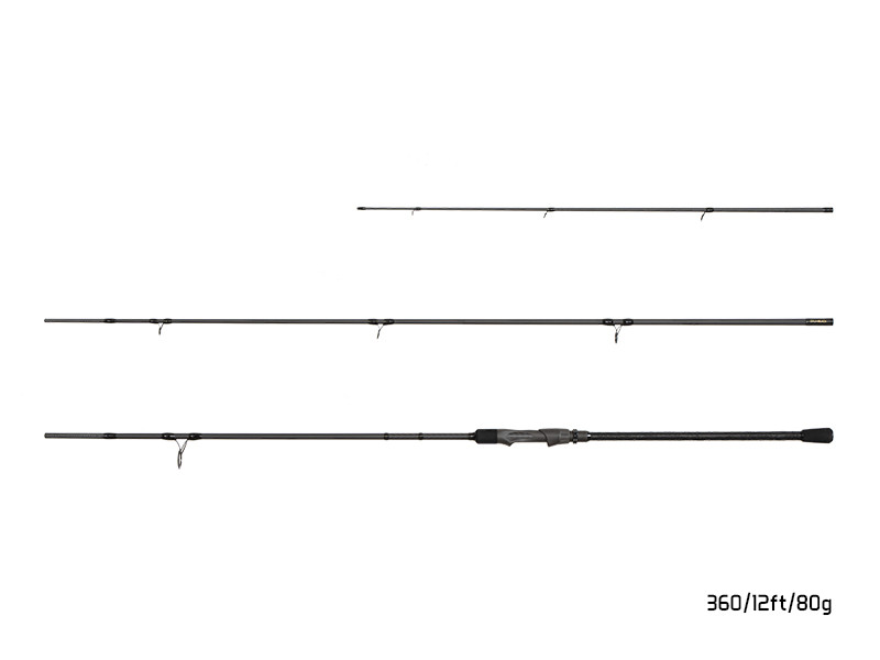 Удилище фидерное Delphin OPIUM BLACK 3G TechnoCORK Feeder 3+3 tips / 360cm / 80g Удилище фидерное Delphin OPIUM BLACK 3G TechnoCORK Feeder 3+3 tips / 360cm / 80g