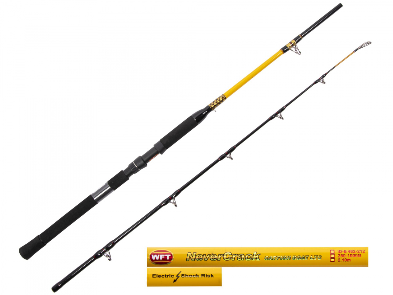 Удилище троллинговое WFT Never Crack CATFISH BOAT 1000 2.10 Удилище троллинговое WFT Never Crack CATFISH BOAT 1000 2.10