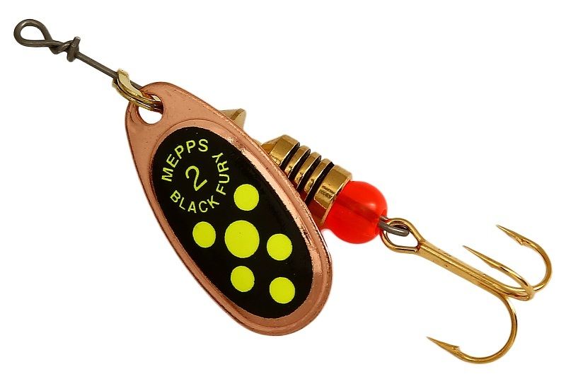 Блесна Mepps COMET BLACK FURY CU FLUO CHART №00 1,5гр Блесна Mepps COMET BLACK FURY CU FLUO CHART №00 1,5гр