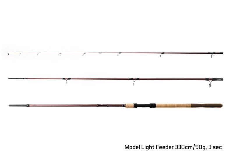 Удилища фидерные Delphin MAGMA M3 Light feeder 3+5 tips / 330cm - 90g Удилища фидерные Delphin MAGMA M3 Light feeder 3+5 tips / 330cm - 90g