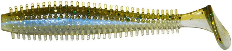 Виброхвосты Kosadaka Spikey Shad 120мм 4шт BBR Виброхвосты Kosadaka Spikey Shad 120мм 4шт BBR