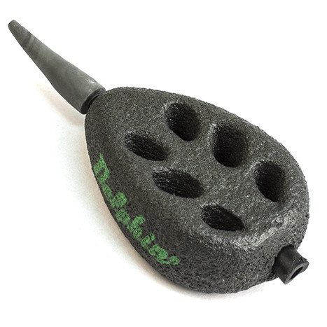 Грузило фидерное Delphin FLAT6 In-Line Feeder Lead 80гр