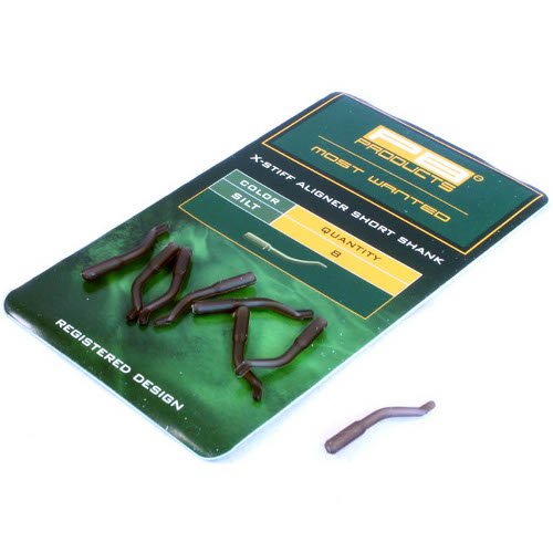 Трубка для крючка PB Products X-Stiff Aligner Short Shank №8-4 - Silt / 8шт. Трубка для крючка PB Products X-Stiff Aligner Short Shank №8-4 - Silt / 8шт.