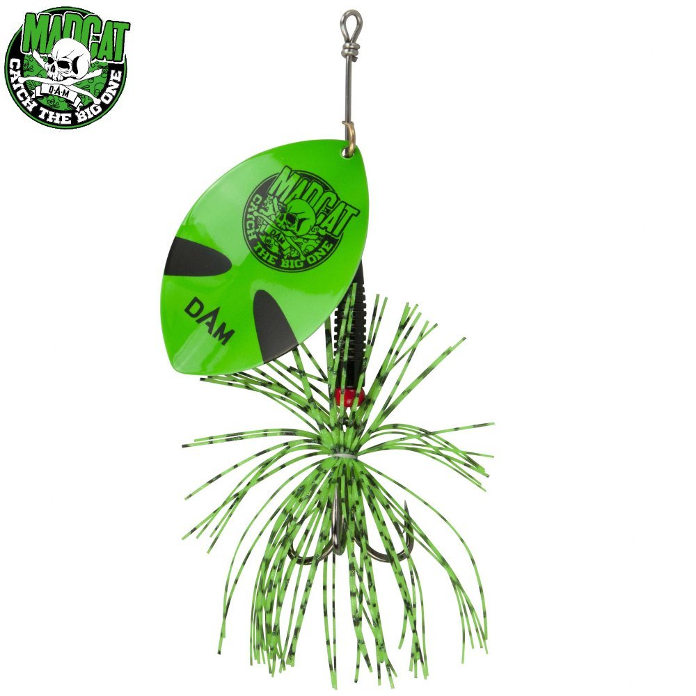 Блесна вращающаяся MADCAT® BIG BLADE SPINNER - 55g - GREEN Блесна вращающаяся MADCAT® BIG BLADE SPINNER - 55g - GREEN