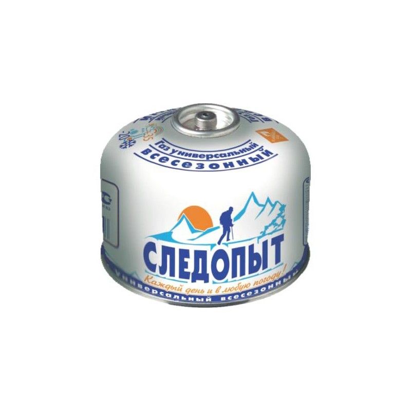 Газ для порт. плит "СЛЕДОПЫТ", метал. баллон, 230гр. резьб. (всесезонный). Фото N2 Газ для порт. плит "СЛЕДОПЫТ", метал. баллон, 230гр. резьб. (всесезонный). Фото N2