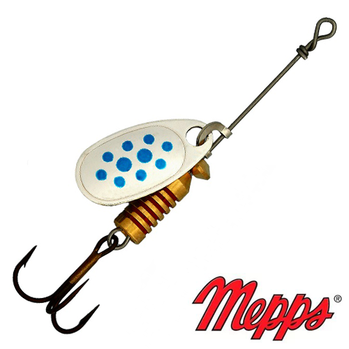Блесна Mepps COMET DECOREE AG points bleus № 00 1,5гр. Блесна Mepps COMET DECOREE AG points bleus № 00 1,5гр.