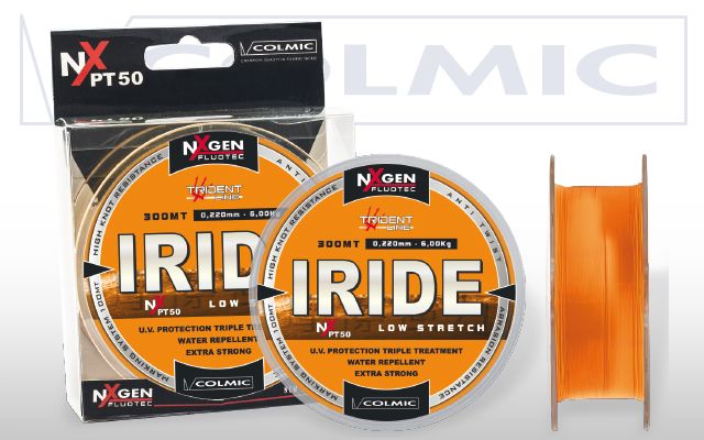 Леска COLMIC IRIDE 300mt - 0,22mm 6,00 кг Леска COLMIC IRIDE 300mt - 0,22mm 6,00 кг