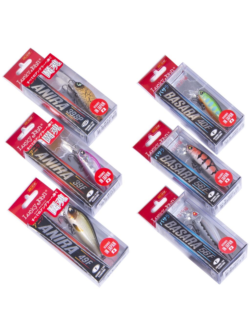 Воблеры LJ Pro Series 05 SET 6шт. набор Воблеры LJ Pro Series 05 SET 6шт. набор