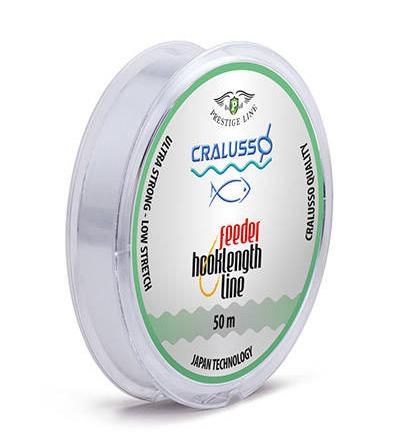 Леска CRALUSSO Feeder hooklength 50м 0,18мм 4,00кг Леска CRALUSSO Feeder hooklength 50м 0,18мм 4,00кг