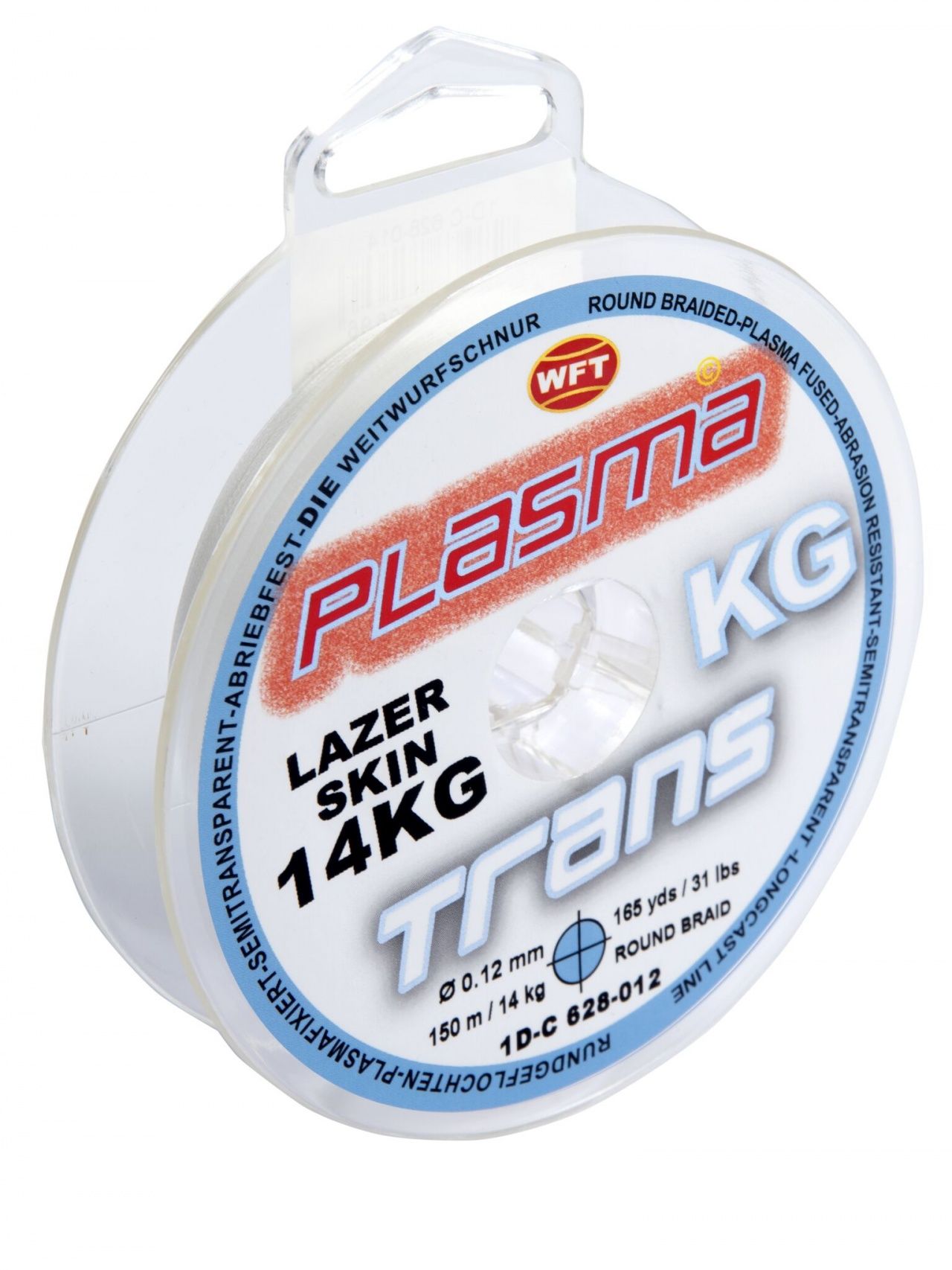 Леска плетёная WFT KG PLASMA Trans 150/012 Леска плетёная WFT KG PLASMA Trans 150/012