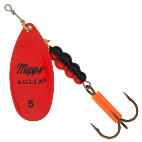 Блесна Mepps AGLIA FLUO ROUGE №5 13гр. Блесна Mepps AGLIA FLUO ROUGE №5 13гр.