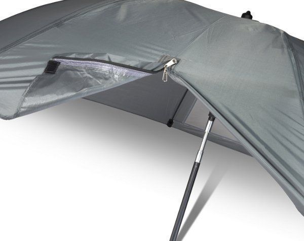 Зонт с наклонным куполом MS RANGE Easy Cast Brella / 230cm. Фото N3 Зонт с наклонным куполом MS RANGE Easy Cast Brella / 230cm. Фото N3