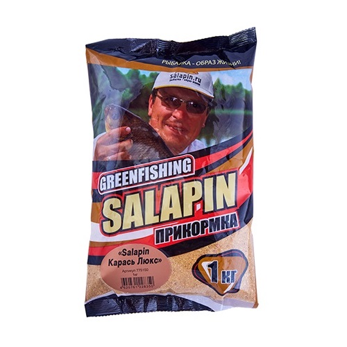 Прикормка GF Salapin КАРАСЬ ЛЮКС 1кг Прикормка GF Salapin КАРАСЬ ЛЮКС 1кг