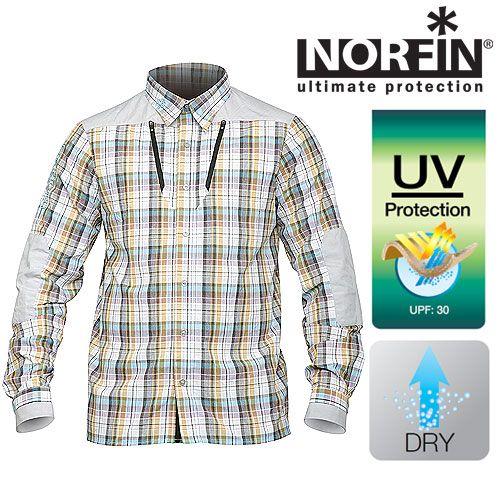 Рубашка Norfin Summer Long Sleeves 01 Р.s Рубашка Norfin Summer Long Sleeves 01 Р.s