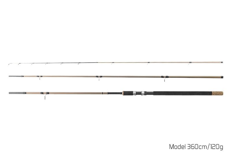 Удилище фидерное Delphin LEGIA Feeder 3+3 tips / 360cm - 120g. Фото N4 Удилище фидерное Delphin LEGIA Feeder 3+3 tips / 360cm - 120g. Фото N4