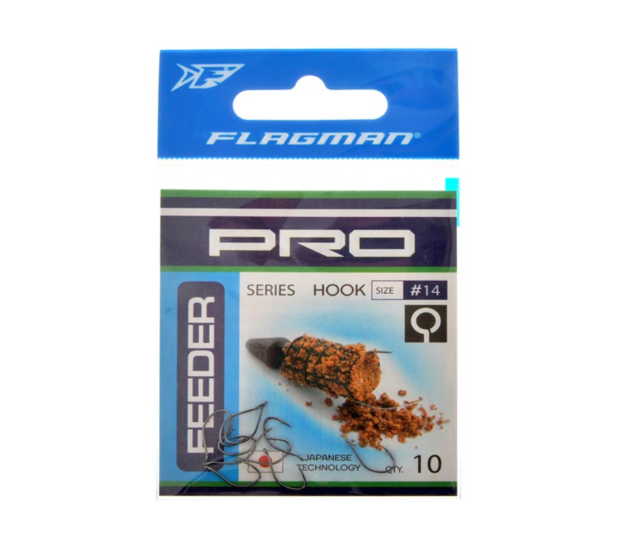 Крючки Flagman Feeder Pro №14 10шт