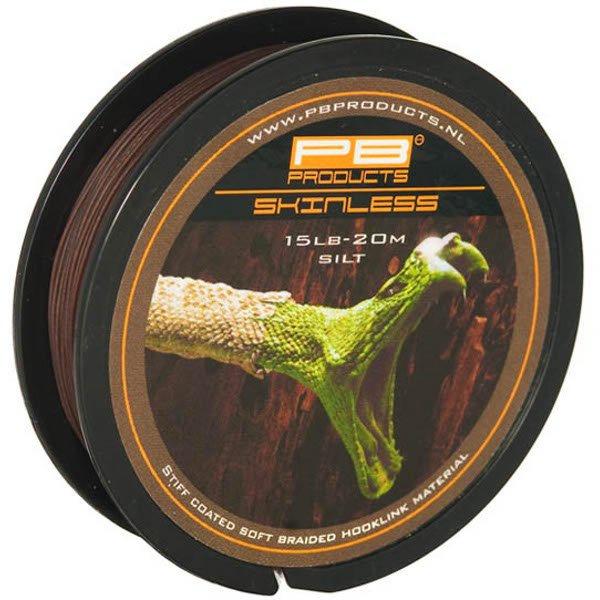 Поводковый материал в оболочке PB PRODUCTSSKINLESS / 15lb / 20m - Silt Поводковый материал в оболочке PB PRODUCTSSKINLESS / 15lb / 20m - Silt