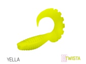 Твистер DELPHIN TWISTA UVs / 8cm / YELLA - 5шт. Твистер DELPHIN TWISTA UVs / 8cm / YELLA - 5шт.