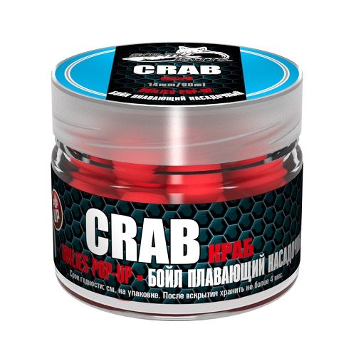 Бойлы Насад. Плав. Sonik Baits Crab Fluo Pop-Ups 14Мм 90Мл Бойлы Насад. Плав. Sonik Baits Crab Fluo Pop-Ups 14Мм 90Мл