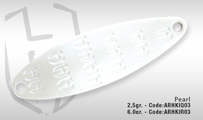 Блесна колеблющаяся HERAKLES DRIBBLE SPOON 6gr Pearl Блесна колеблющаяся HERAKLES DRIBBLE SPOON 6gr Pearl