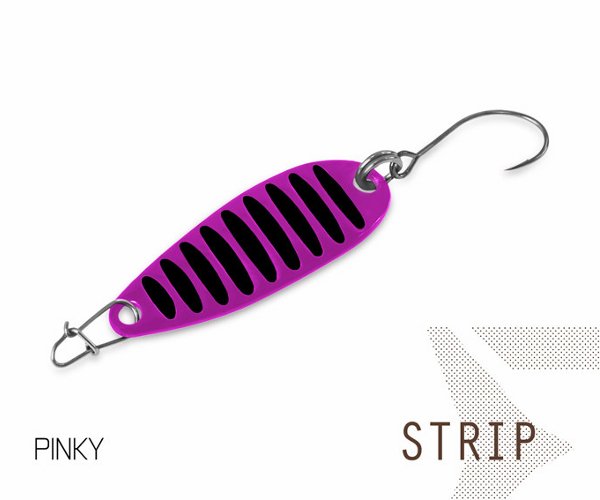 Блесна колеблющаяся Delphin STRIP Spoon / 2,0g - PINKY Блесна колеблющаяся Delphin STRIP Spoon / 2,0g - PINKY