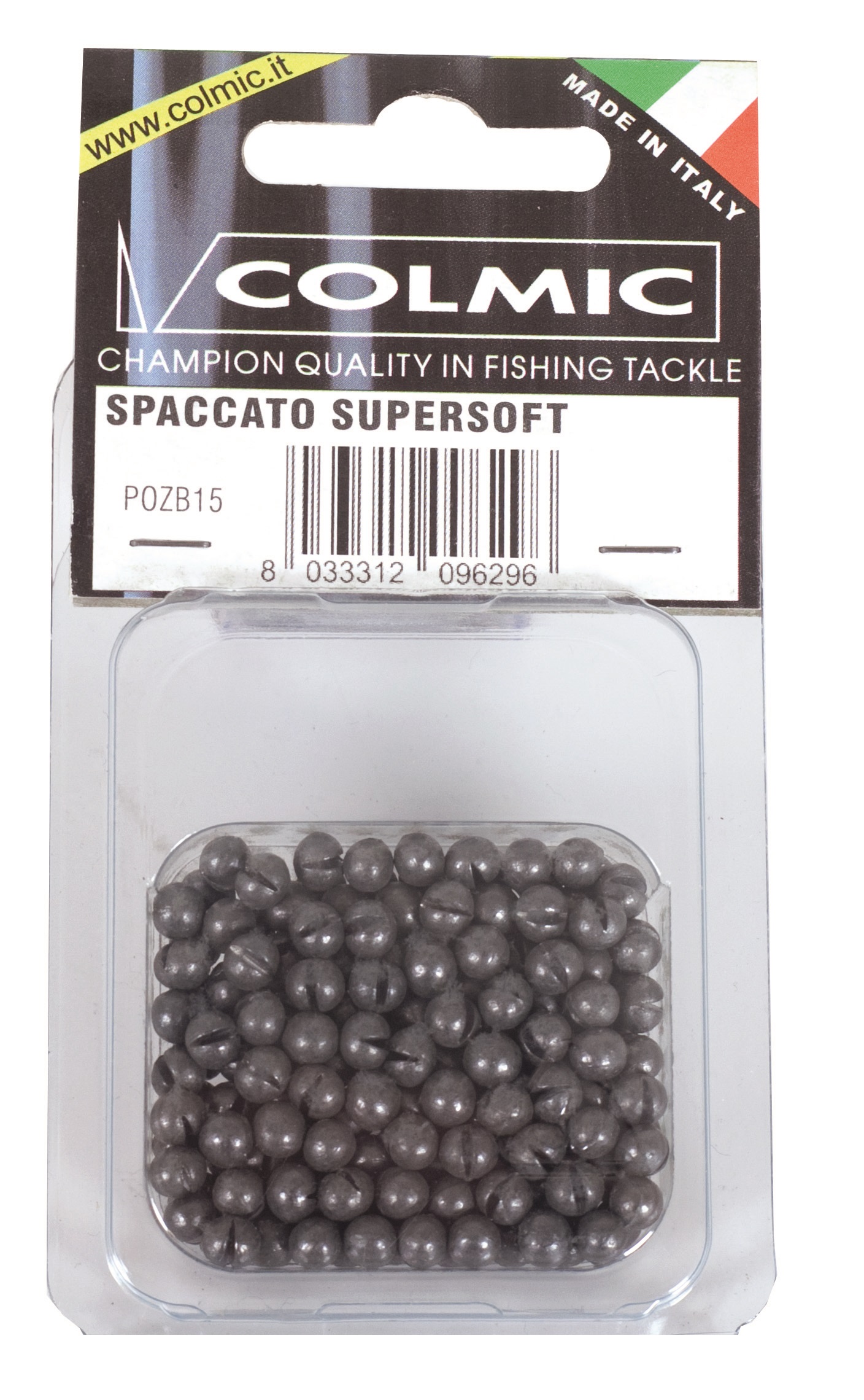 Мягкая дробь в блистере Colmic P.SPACCATO 0,70гр уп.100гр