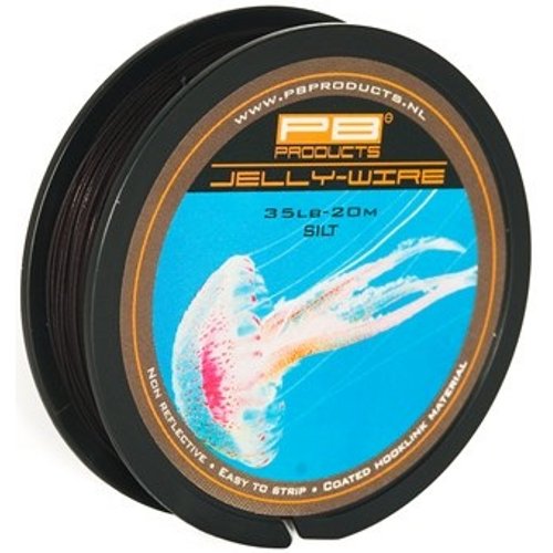 Поводковый материал PB Products JELLY WIRE / 25lb / 20m - Silt Поводковый материал PB Products JELLY WIRE / 25lb / 20m - Silt