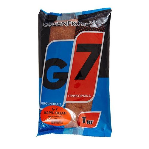 Прикормка GF G-7 КАРП-САЗАН (Ананас) 1кг Прикормка GF G-7 КАРП-САЗАН (Ананас) 1кг
