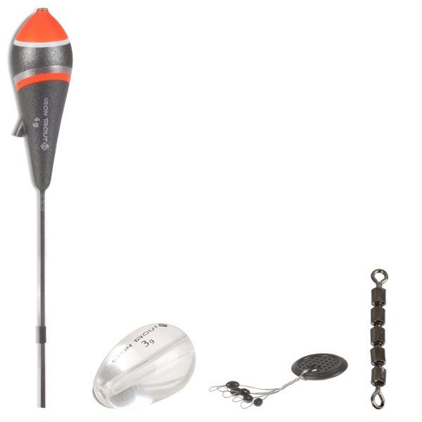 Набор для оснастки IRON TROUT T-Drop Trout Float Set 4g