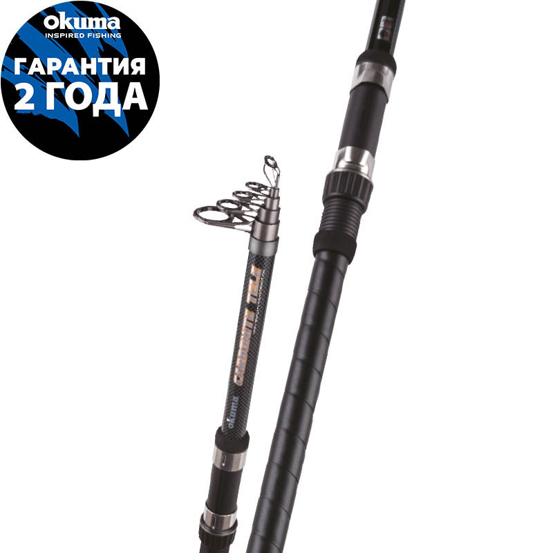 Удилище OKUMA Carbonite Tele Spin 2.40m up to 60g 5sec Удилище OKUMA Carbonite Tele Spin 2.40m up to 60g 5sec