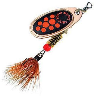 Блесна Mepps Black Fury Mouche CU №4 Блесна Mepps Black Fury Mouche CU №4