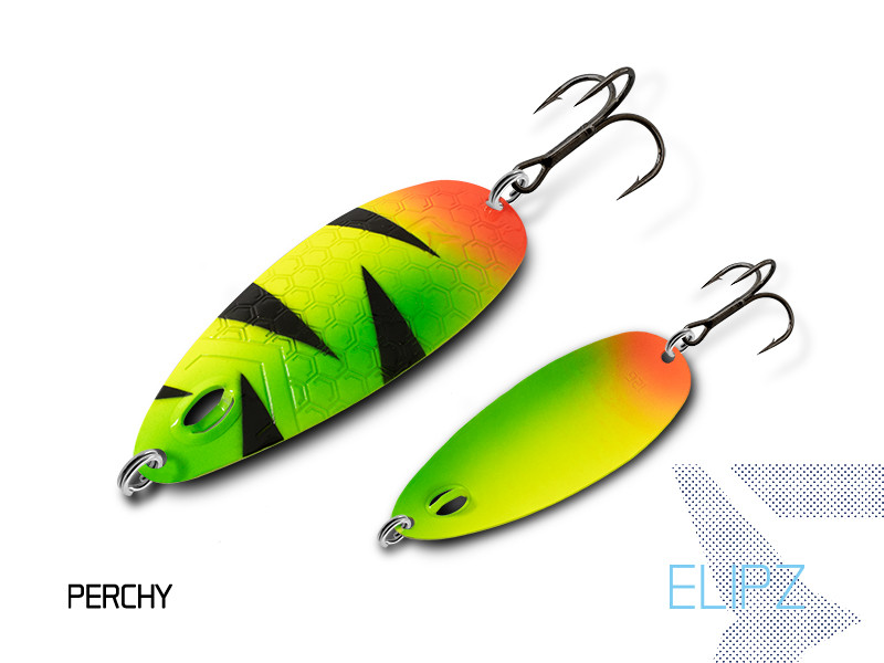 Блесна колеблющаяся DELPHIN ELIPZ FullSCALE Hook №2 / 7.5cm / 12g - PERCHY Блесна колеблющаяся DELPHIN ELIPZ FullSCALE Hook №2 / 7.5cm / 12g - PERCHY