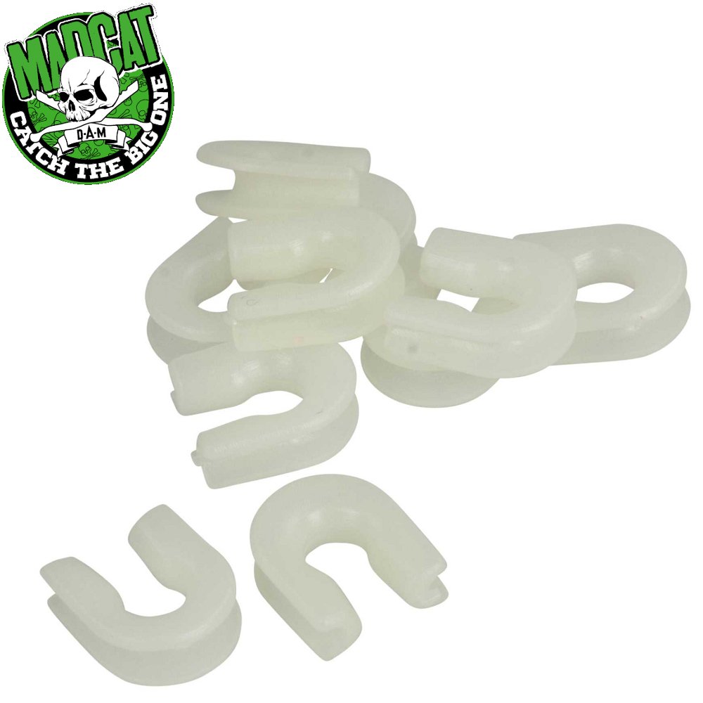 Пластиковая скоба MADCAT® LOOP THIMBLE - 10 шт. Пластиковая скоба MADCAT® LOOP THIMBLE - 10 шт.