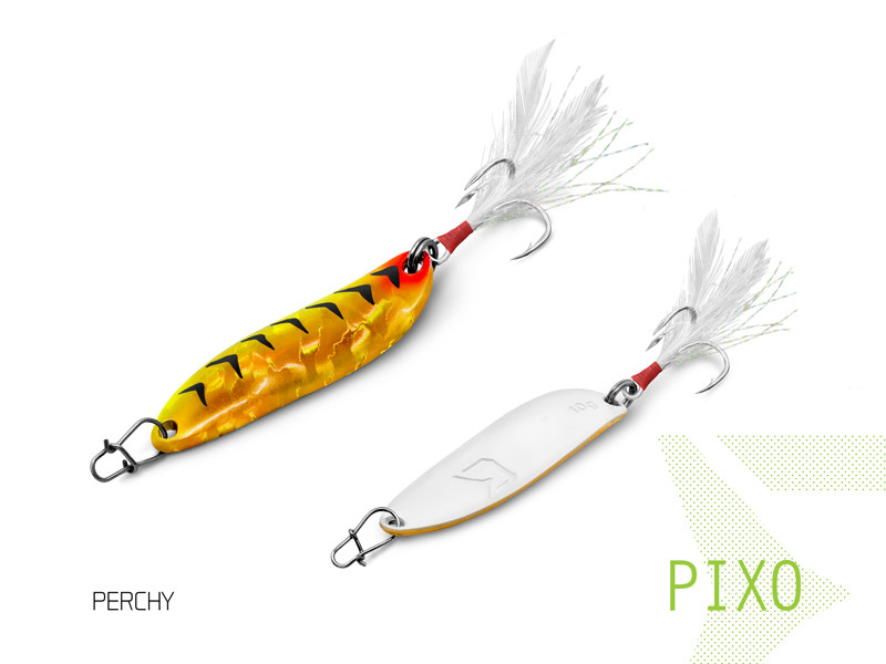 Блесна колеблющаяся DELPHIN PIXO Hook №6 / 5.6cm / 10g - PERCHY Блесна колеблющаяся DELPHIN PIXO Hook №6 / 5.6cm / 10g - PERCHY