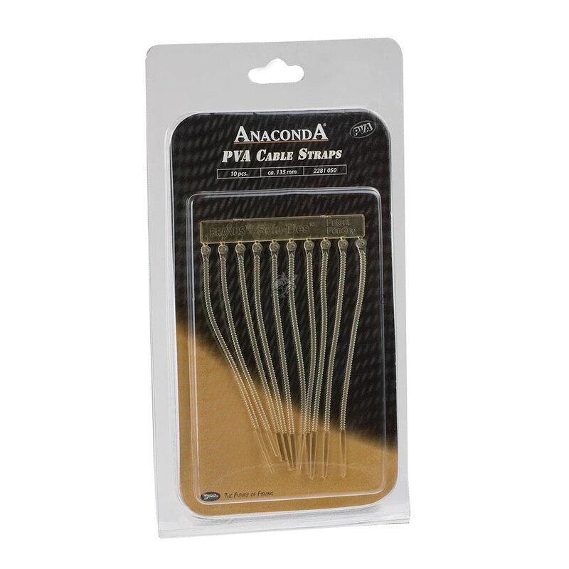 Растворимые жгуты для ПВА пакетов ANACONDA PVA Cable Straps Растворимые жгуты для ПВА пакетов ANACONDA PVA Cable Straps