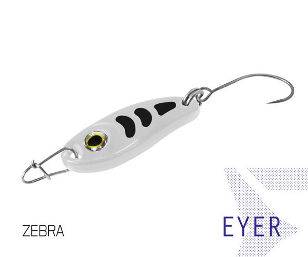 Блесна колеблющаяся Delphin EYER Spoon / 1,5g - ZEBRA Блесна колеблющаяся Delphin EYER Spoon / 1,5g - ZEBRA