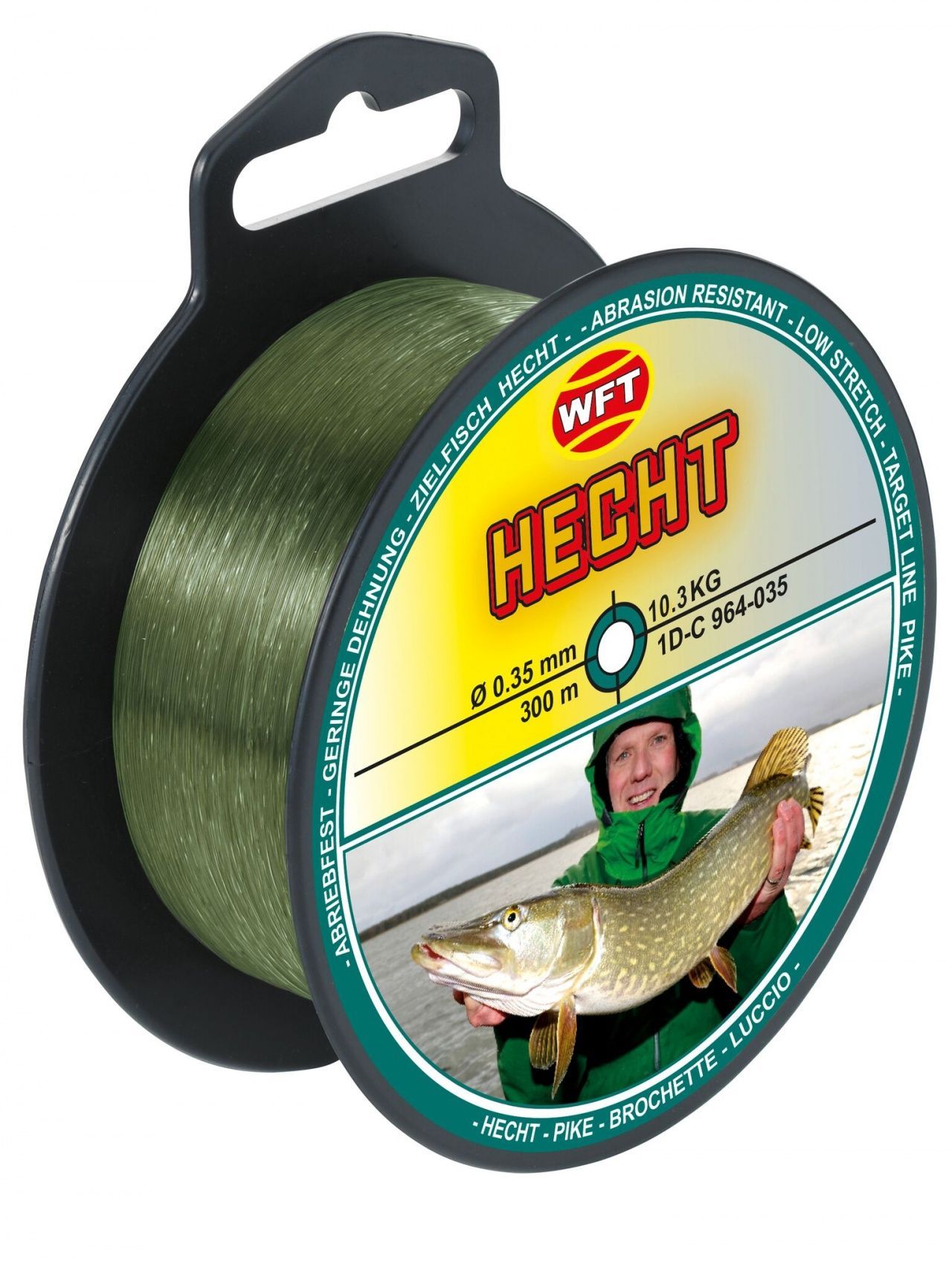 Леска монофильная WFT Zielfisch HECHT (ЩУКА) 300/035 Леска монофильная WFT Zielfisch HECHT (ЩУКА) 300/035