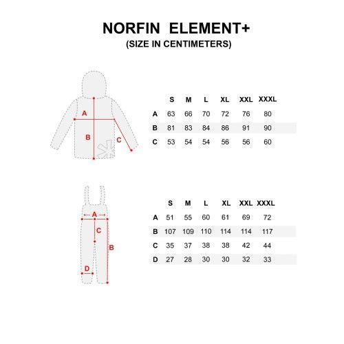Костюм зимний Norfin ELEMENT + 03 р.L. Фото N9 Костюм зимний Norfin ELEMENT + 03 р.L. Фото N9