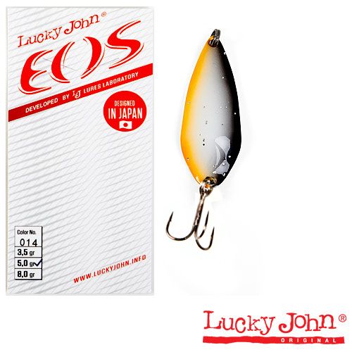 Блесна колеблющаяся Lucky John EOS 44мм 8гр цв.005 Блесна колеблющаяся Lucky John EOS 44мм 8гр цв.005