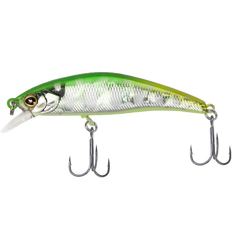 Воблер Jackall Timon Tricoroll Ryushin 63HW цв. flash green back Воблер Jackall Timon Tricoroll Ryushin 63HW цв. flash green back
