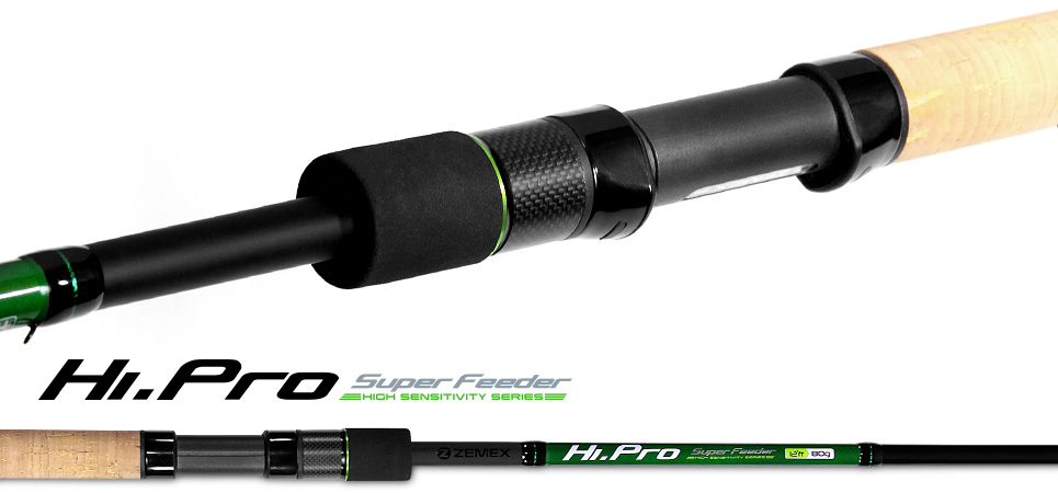 Удилище фидерное ZEMEX HI-PRO Super Feeder 13 ft - 110 g. Фото N3 Удилище фидерное ZEMEX HI-PRO Super Feeder 13 ft - 110 g. Фото N3