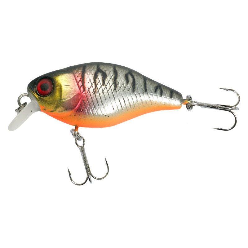 Воблер JACKALL Chubby 38 uv mat silver tiger Воблер JACKALL Chubby 38 uv mat silver tiger