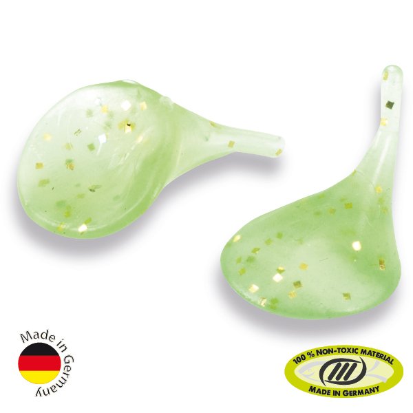 Силиконовые приманки IRON TROUT DUCK FOOT / Green Lemon - 8шт. Силиконовые приманки IRON TROUT DUCK FOOT / Green Lemon - 8шт.