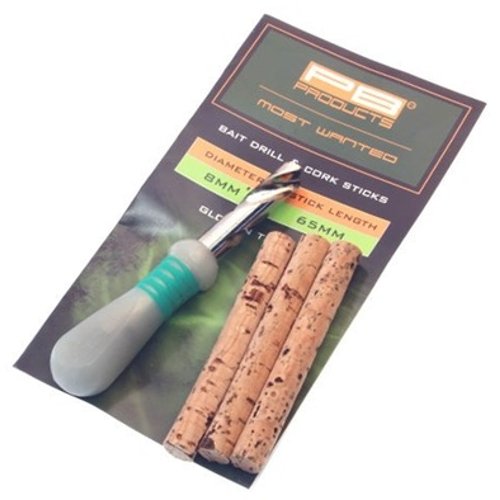 Сверло+пробковые цилиндры PB Products Bait Drill 8mm + Сork Sticks / 3шт. Сверло+пробковые цилиндры PB Products Bait Drill 8mm + Сork Sticks / 3шт.