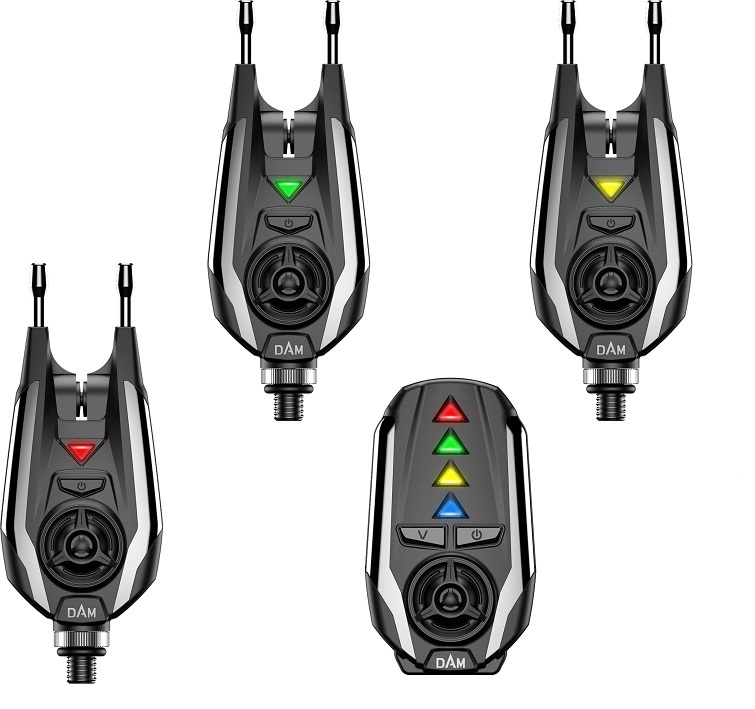 Комплекты сигнализаторов с пейджером DAM TFX Alarm Set 3+1 - (Green / Red / Yellow) Комплекты сигнализаторов с пейджером DAM TFX Alarm Set 3+1 - (Green / Red / Yellow)